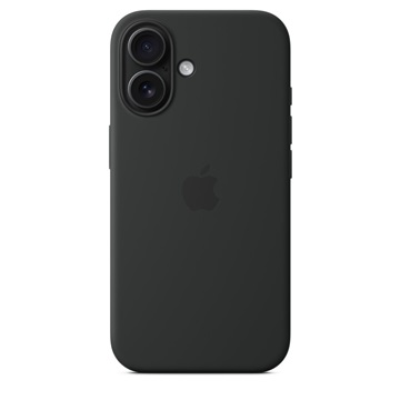 Apple iPhone 16 Silicone Case with MagSafe - Black