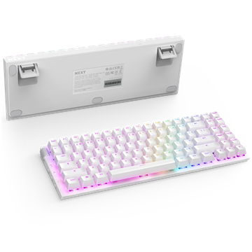 NZXT Function 2 MiniTKL billentyűzet - fehér - UK layout - KB-002NW-UK