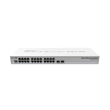 Bontott MikroTik 24xGbit switch, dual-boot OS