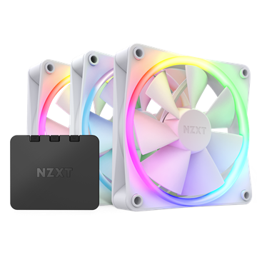 NZXT F120 RGB 3IN1 - 120mm - fehér - RF-R12TF-W1