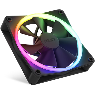 NZXT F120 RGB 3IN1 - 120mm - fekete - RF-R12TF-B1