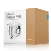 DeepCool AK620 Digital WH - Processzor hűtő - R-AK620-WHADMN-G