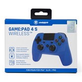 Snakebyte PS4 GamePad 4 S - vezeték nélküli kontroller - kék