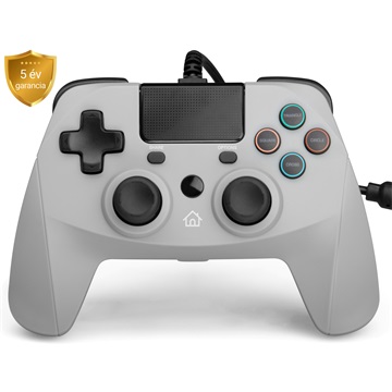 Snakebyte PS4 GamePad 4 S - vezetékes kontroller - szürke