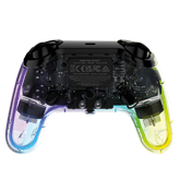 Snakebyte PS4 GamePad RGB 4 - vezeték nélküli kontroller - átlátszó