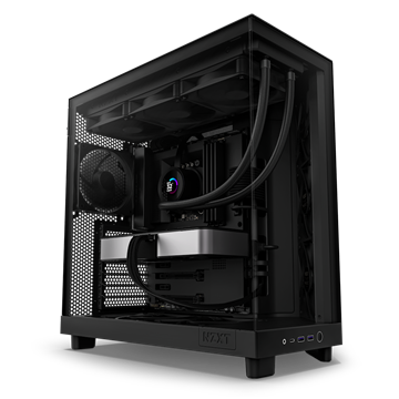 NZXT Midi - H6 Flow - Matt fekete - CC-H61FB-01