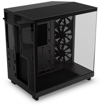 NZXT Midi - H6 Flow - Matt fekete - CC-H61FB-01