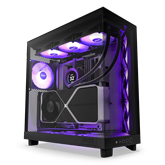 NZXT Midi - H6 Flow RGB - Matt fekete - CC-H61FB-R1