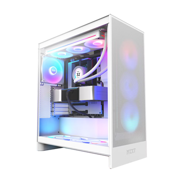 NZXT Midi - H7 Flow RGB - Matt fehér - CM-H72FW-R1