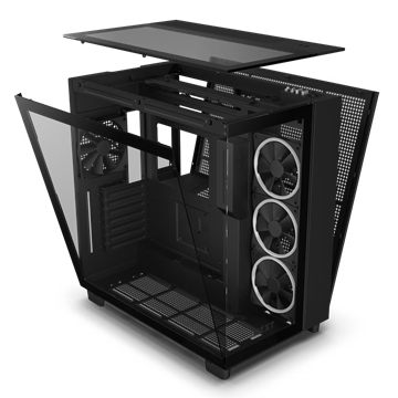 NZXT Midi - H9 Elite - Matt fekete - CM-H91EB-01