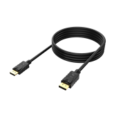 Akasa 16K DisplayPort kábel - 2m - AK-CBDP27-20BK