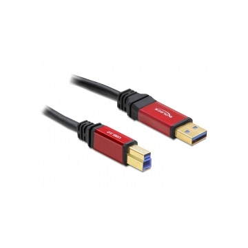 Delock 82756 USB3.0 A dugó > B dugó USB kábel - 1m