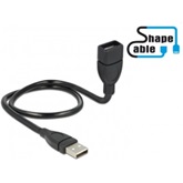 Delock 83499 USB2.0-A apa > A anya kábel - 0,5m