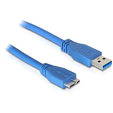 Delock 83502 USB3.0 A apa - USB3.0 microB apa - 5m