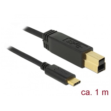 Delock 83675 USB-C 3.1 10 Gbps kábel - 1 m