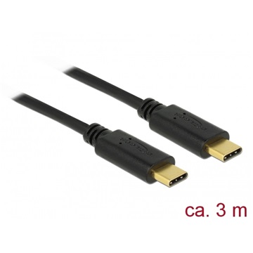 Delock 83867 USB-C 2.0 kábel 3A - 3m