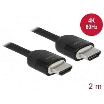 Delock 84964 Prémium HDMI kábel 4K 60Hz - 2m