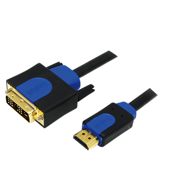 LogiLink CHB3101 HDMI-DVI kábel - 1m