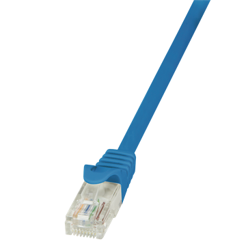 LogiLink CP1016U Cat5e UTP patch kábel - Kék - 0,25m