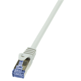 LogiLink CQ3022S Cat6A S/FTP patch kábel - Szürke - 0,5m