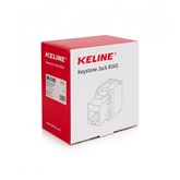 KELine Giga Toolless Keystone Jack 1xRJ45/s, Cat.6, árnyékolt