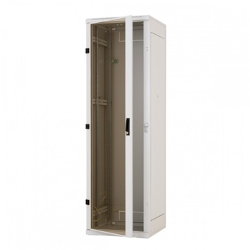 Triton álló rack, 22U 600x800 biztonsági üvegajtóval, RAL7035 szürke