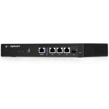 Ubiquiti EdgeRouter ER-4, gigabites, 3x RJ45, 1x SFP port