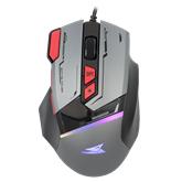 Baracuda BGM-047G MANTA vezetékes gamer egér - RGB - szürke