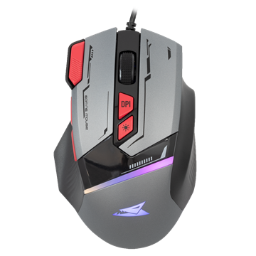 Baracuda BGM-047G MANTA vezetékes gamer egér - RGB - szürke