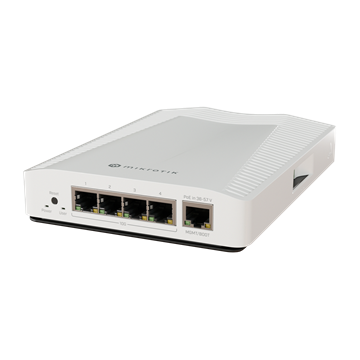 MikroTik CRS304-4XG-IN asztali switch