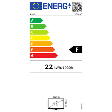 Asus 23,8" TUF Gaming VG249Q - WLED IPS PIVOT - Dobozsérült termék