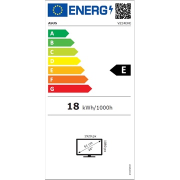 Asus 23.8" VZ24EHE - WLED IPS - Bontott, dobozsérült termék