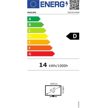 Philips 23,8" 24E1N1100A/00 FHD - IPS - 100 Hz