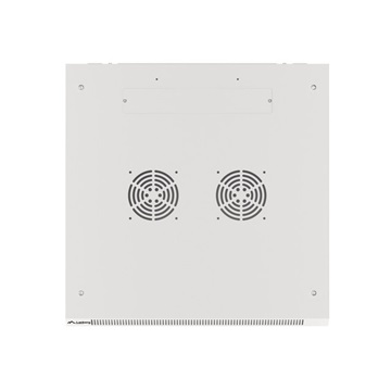 Lanberg 19" fali rack szekrény 15U/600X600 üvegajtó, lapraszerelt, szürke V2