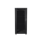 Lanberg 19" szabadon álló rack szekrény 27U/600X600 lapraszerelt, fekete