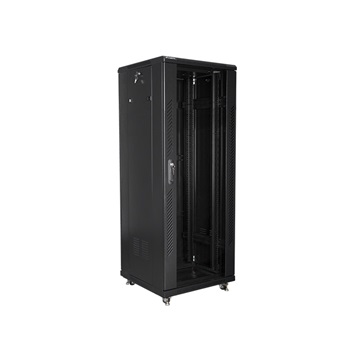 Lanberg 19" szabadon álló rack szekrény 32U/600X600 lapraszerelt, fekete