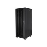 Lanberg 19" szabadon álló rack szekrény 32U/600X800 lapraszerelt, fekete