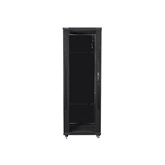 Lanberg 19" szabadon álló rack szekrény 37U/600X600 lapraszerelt, fekete