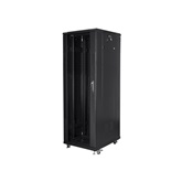 Lanberg 19" szabadon álló rack szekrény 37U/600X800 lapraszerelt, fekete