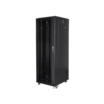 Lanberg 19" szabadon álló rack szekrény 37U/600X800 lapraszerelt, fekete