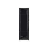 Lanberg 19" szabadon álló rack szekrény 42U/600X1000 lapraszerelt, fekete