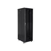 Lanberg 19" szabadon álló rack szekrény 42U/600X1000 lapraszerelt, fekete