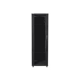 Lanberg 19" szabadon álló rack szekrény 42U/600X600 lapraszerelt, fekete