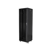 Lanberg 19" szabadon álló rack szekrény 42U/600X600 lapraszerelt, fekete