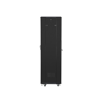 Lanberg 19" szabadon álló rack szekrény 42U/600X600 lapraszerelt, fekete