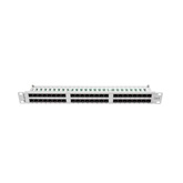 Lanberg Patch panel 48 port 1U 19" CAT.6 szürke