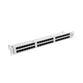 Lanberg Patch panel 48 port 1U 19" CAT.6 szürke