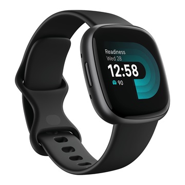 Fitbit Versa 4 - Fekete/Grafit - Bontott termék