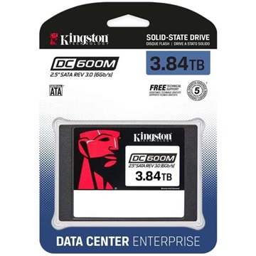 Kingston 3,84TB DC600M 2,5" SATA