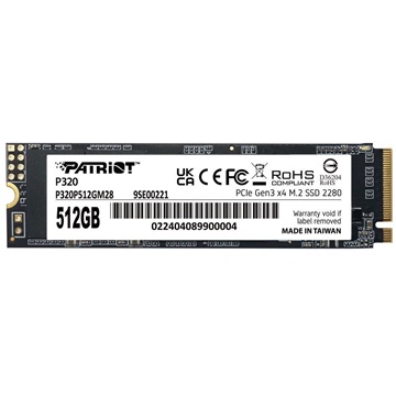 Patriot SSD 512GB P320 M.2 2280 PCIe